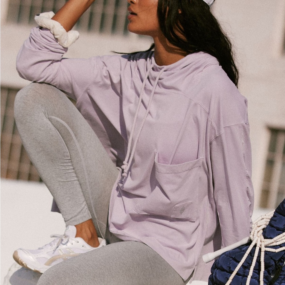 Free People Hot Shot Hooded Layer